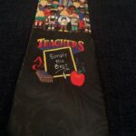 Education-themed tie from the collection