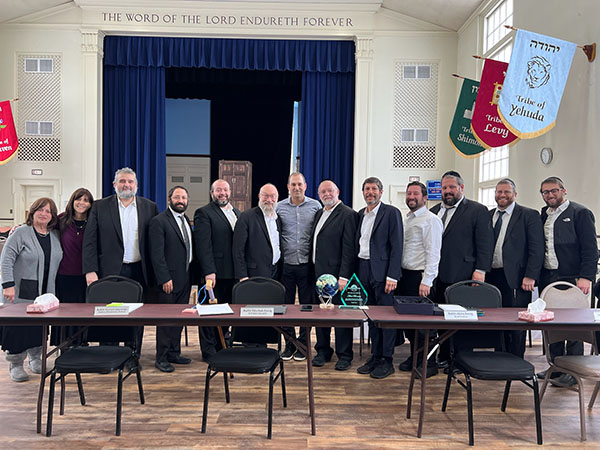 Participating in the First Annual Administrative Retreat for the Talmudic University (TU) consortium of schools, which includes Yeshiva Elementary School, Yeshiva Middle School, Aderes, Mechina, and TU.